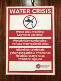 Südafrikas grosse Sorge – Wasser!