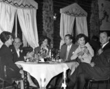 Dinner Party in Johannesburg (Hans Weiss, 2. von links; Ruth 5. von links) Dinner Party in Johannesburg mit Hans und Ruth Weiss